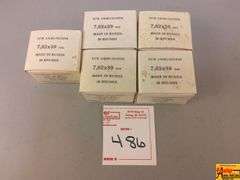 5 Boxes of Russian 7.62 Ammo