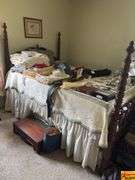 Bed, Contents on top not included
