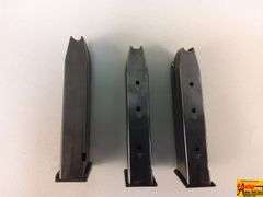 3 Taurus PT 92, 9mm magazines