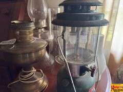 Coleman Lantern, Hurricane Lamps,