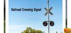 Original Railroad Crossing Signal, Battery & Pole That Was Located In Prospect, Tennessee (to be put together)