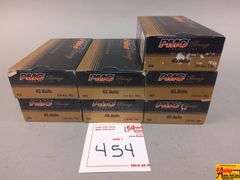 7 Boxes PMC Bronze 45 Auto Ammo