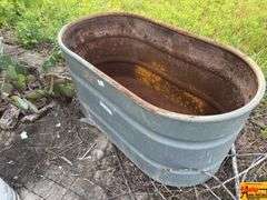 Galvanized Steel Oval Stock Tank