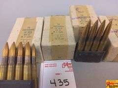 4 Boxes of .30 Cal MK4Z Ammo 2 Clips in each box