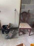Storage Cabinet, Fishing Net, Chair & More
