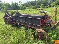 Horse-Drawn Manure Spreader