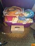 Tote with Fabric Scraps & More