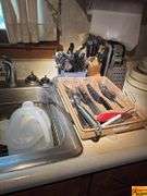 Flatware, Knives, Grater