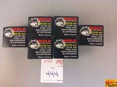 6 Boxes of Wolf 7.62 Ammo