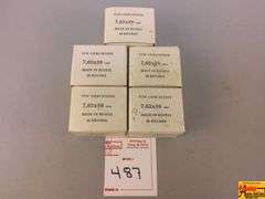 5 Boxes of Russian 7.62 Ammo