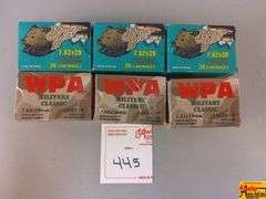 3 Boxes WPA 7.62 & 3 Boxes Brown Bear 7.62 Ammo