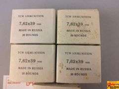 5 Boxes of Russian 7.62 Ammo