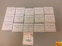 15 Boxes of Russian 7.62 Ammo