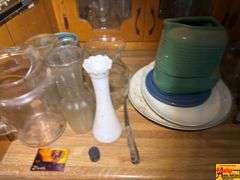 Pitcher, Vases & More