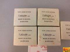 5 Boxes of Russian 7.62 Ammo