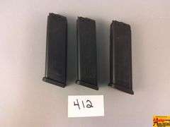 3 KCI 9mm magazines for Glock 17