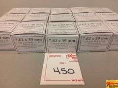 15 Boxes of Russian 7.62 Ammo