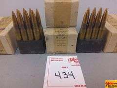 4 Boxes of .30 Cal MK4Z Ammo 2 Clips in each box