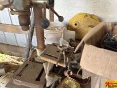 Drill Press, Pulley Hoists, Metal Cable & More