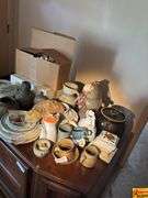Coasters, Saucers, Pitchers, Crocks & More