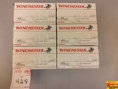 6 Boxes of Winchester 45 Auto Ammo