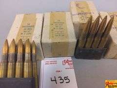4 Boxes of .30 Cal MK4Z Ammo 2 Clips in each box