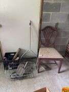 Storage Cabinet, Fishing Net, Chair & More