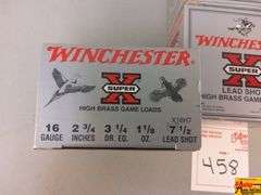 5 Boxes of 16 ga. Shotgun Shells 2 3/4"