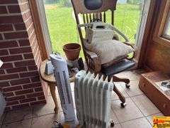 Chair, Space Heater, Fan, Table & More