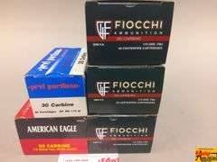 5 Boxes of .30 Carbine Ammo