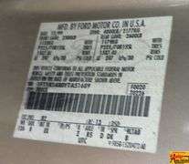 2000 Ford Ranger XLT; VIN 1FTYR14X0YTA51689