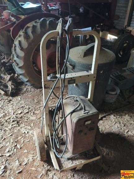 Marquette Power King Battery Charger on Cart image