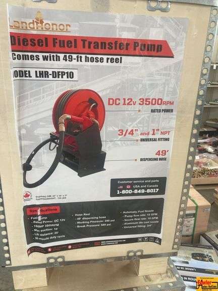 DC 12V 3500 RPM Diesel Fuel Transfer Pump image