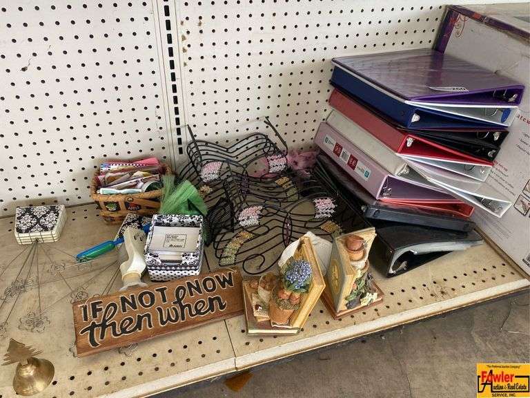3-Ring Binders, Bookends, Wire Rack Holders & Desk What-Nots image
