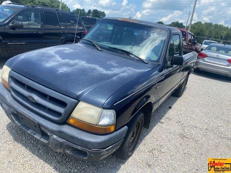 1999 Ford Ranger; 180,842 Miles; VIN 1FTYR10V7XPC04483.  See video.
