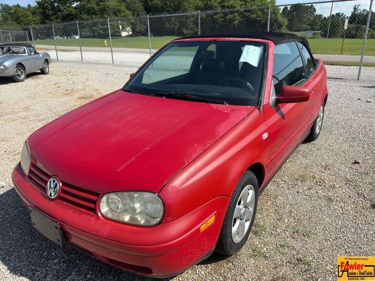 2002 Volkswagen Cabrio, has an electrical short; 157,426 Miles; VIN 3VWDC21V42M803955 image