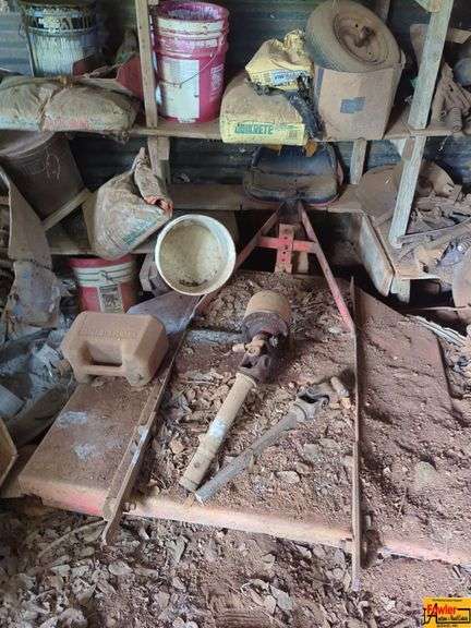 Box Blade, Air Compressor & Miscellaneous Farm Equipment & Tools image