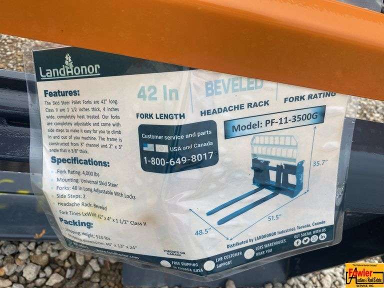 Land Honor Pallet Forks