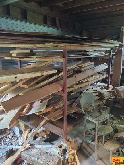 Large Assortment Of Scrap Lumber image