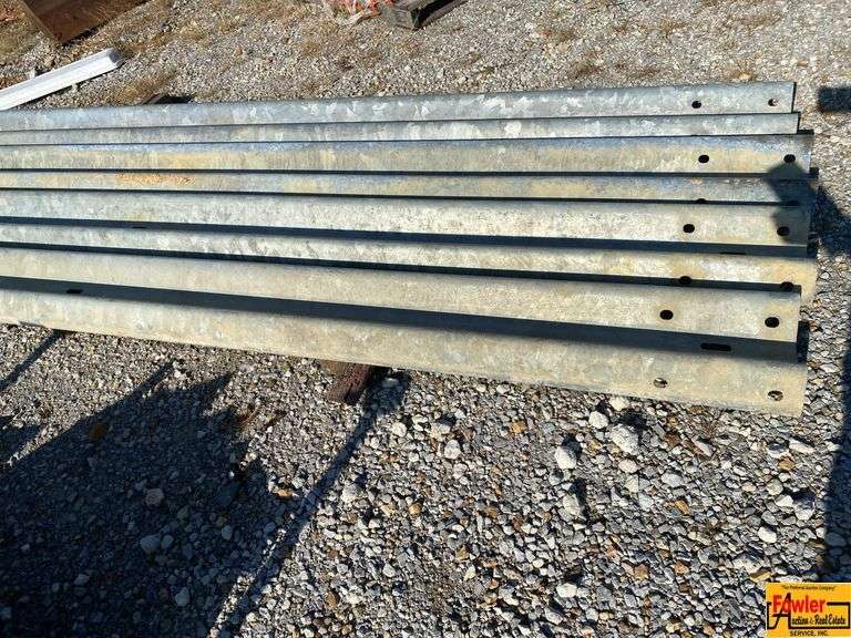 (4) 14' Pieces Of Highway Guard Rails image