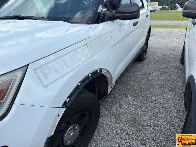 2016 Ford Explorer Police Interceptor; 146,556 Miles; VIN 1FM5K8AR8GGA86571 (021811).  See video.