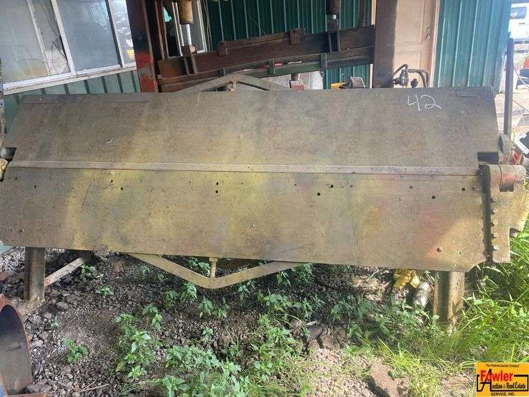 Metal Sheet Bending Brake image