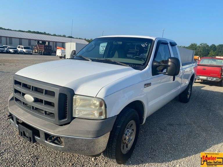 2005 Ford F-250 XL Super Duty Pick Up Truck; 262,773 Miles; VIN 1FTSX20505ED23146.  See video.