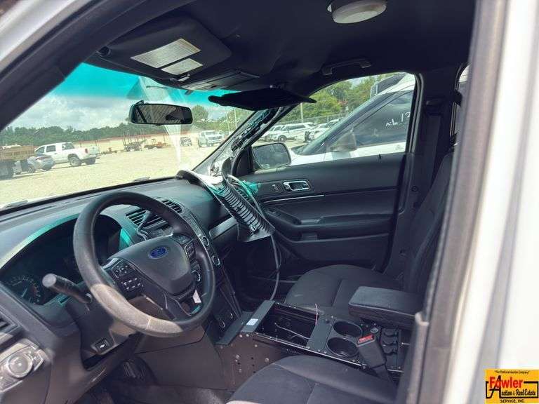 2016 Ford Explorer Police Interceptor; 151,292 Miles; VIN 1FM5K8AR0GGD16362 (021842).  See video.