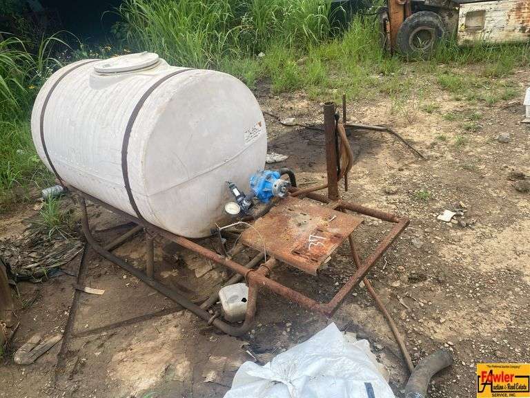 Portable Water Tank On Frame