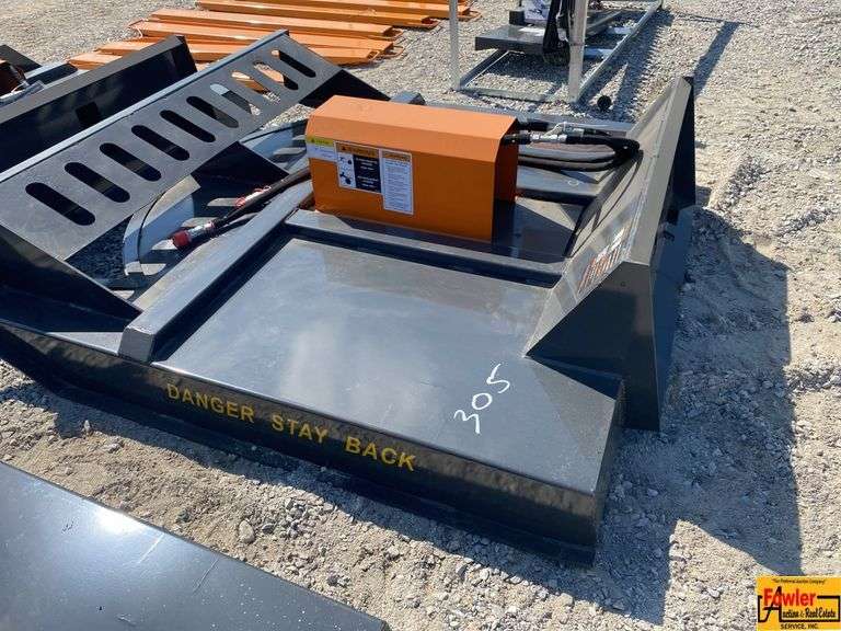 Wolverine 72" Skid Steer Brush Cutter, Model BC-13-72W image