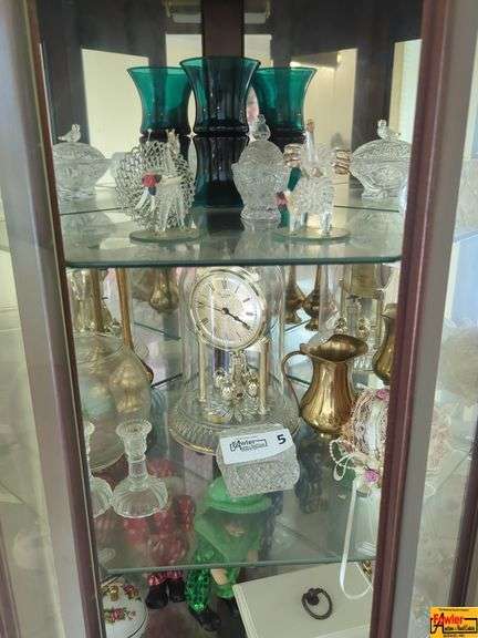 Anniversary Clock, Glassware & Figurines image