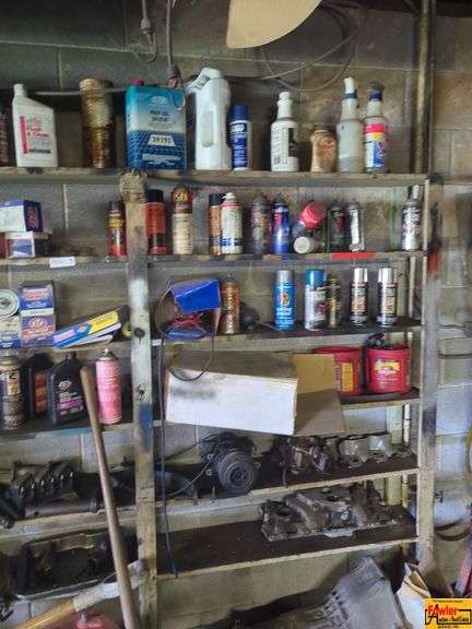 Shelves Of Automotive Parts & Tools