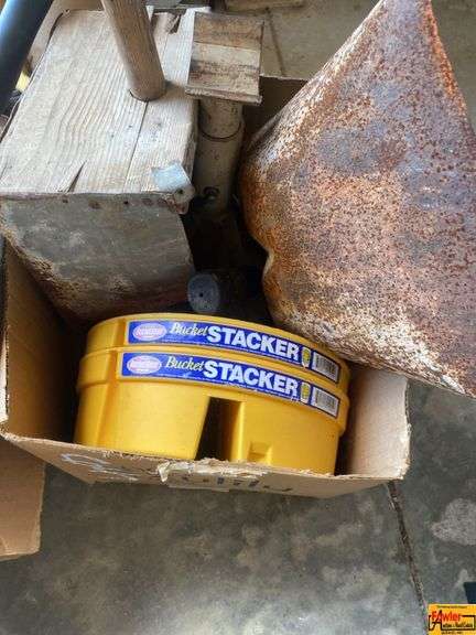 Box Of Hand Tools & Bucket Organizer image