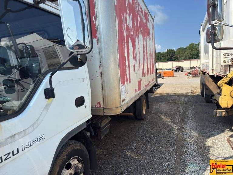 1997 Isuzu NPR Box Truck; 235,791 Miles; VIN JALB4B1KXV7001291.  See video.